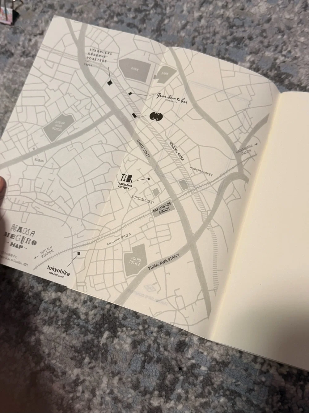 Starbucks Reserve Roastery Traveler's Company Nakameguro Guide Notebook